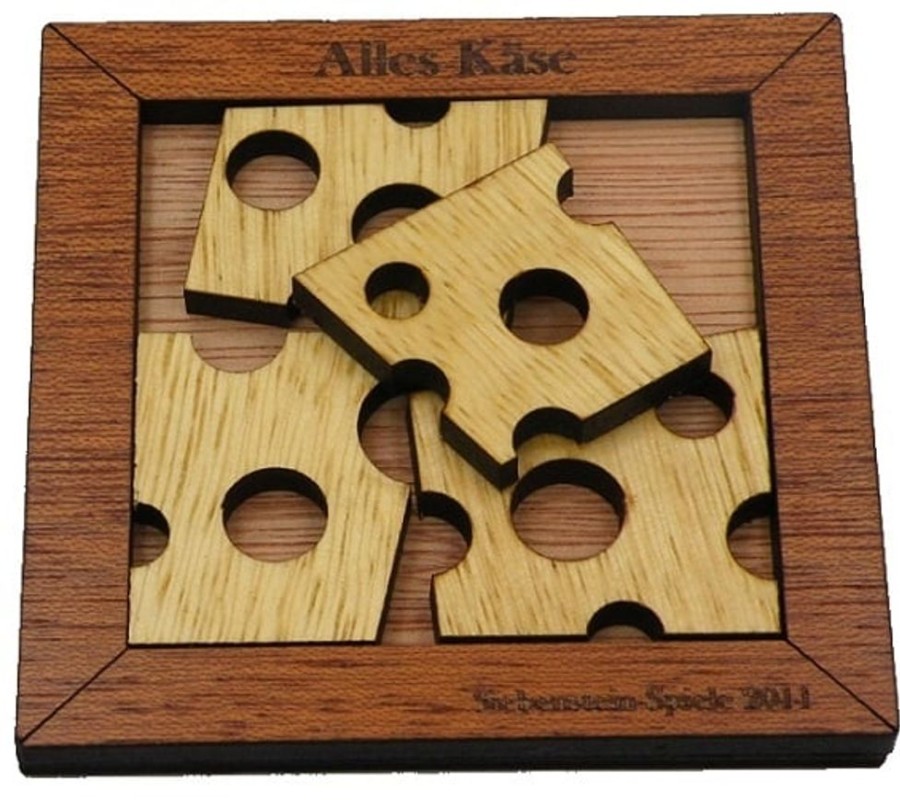 Wooden Puzzles Siebenstein-Spiele | Alles Kase - Wooden Brain Teaser Puzzle Packing Problem-L208