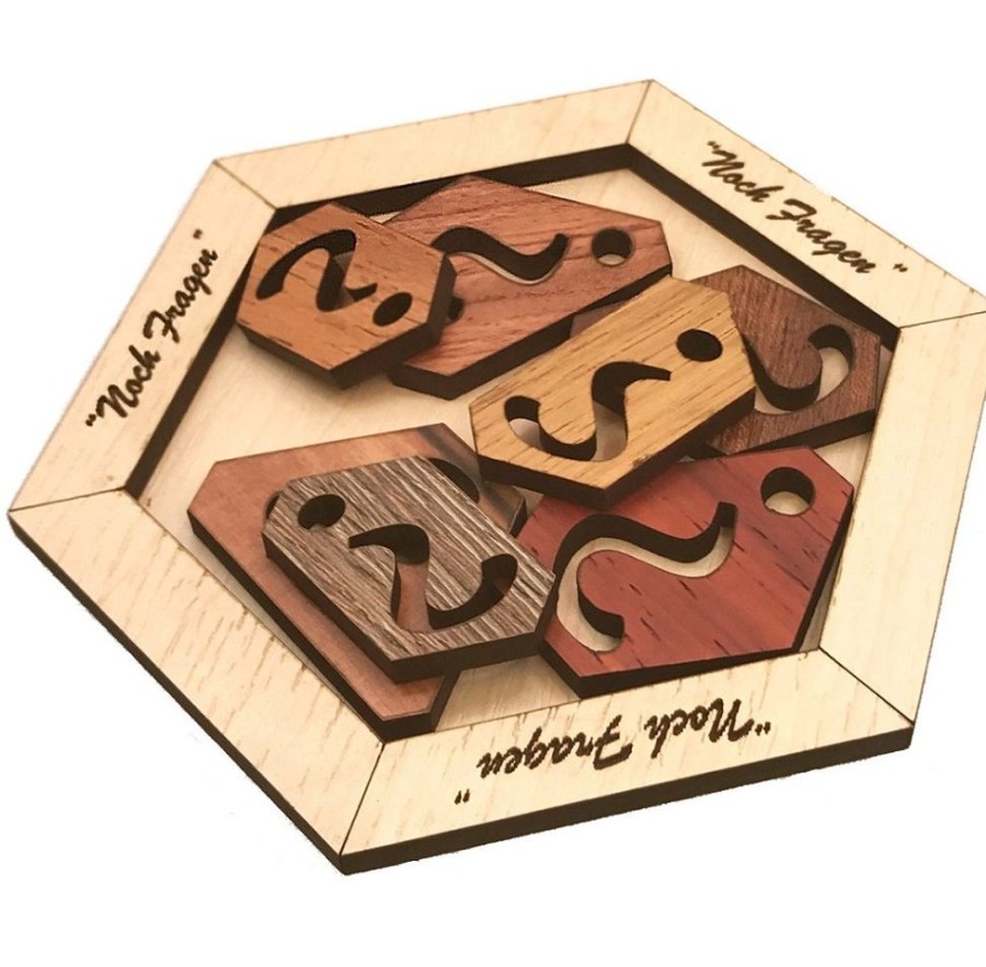 Artists Made Puzzles Siebenstein-Spiele | Any Question - Wooden Puzzle Packing Problem-L2331Sp