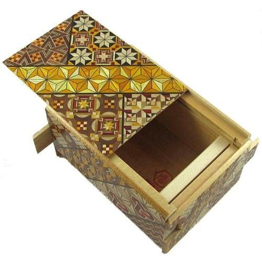 Puzzle Boxes Winshare-Puzzles-and-Games | 4 Sun 27 Steps Japanese Puzzle Box-J427Ko