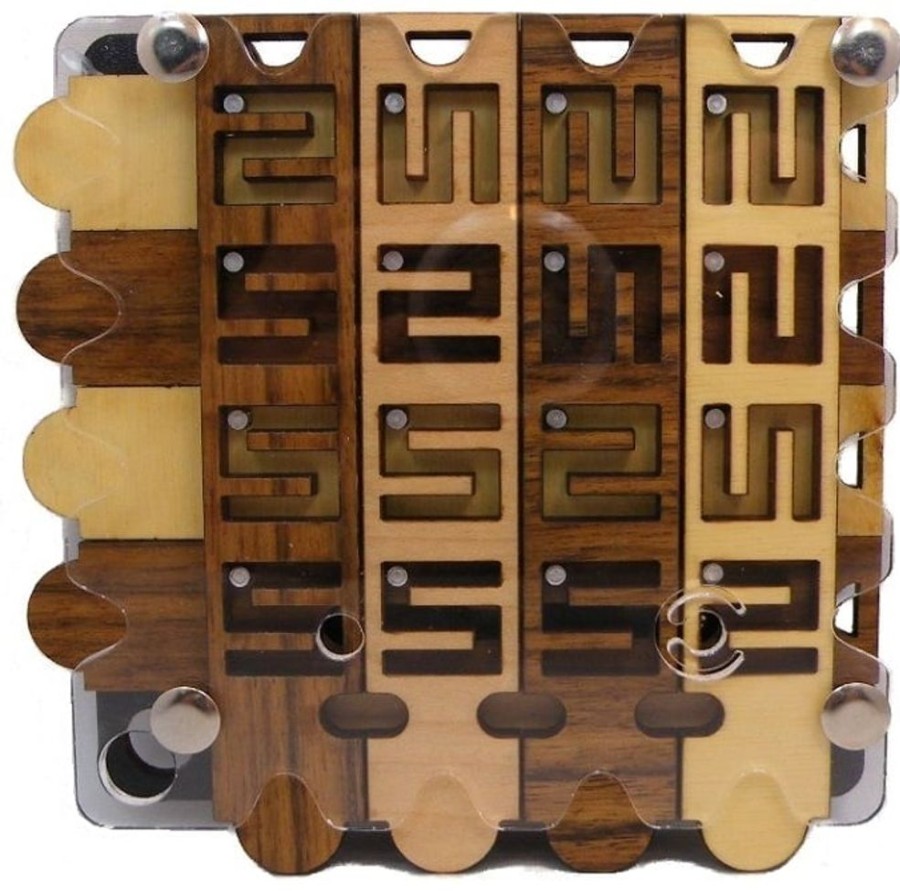 Wooden Puzzles Constantin | Hidden Corridor N522 - Wooden Maze Brain Teaser Puzzle-L51Ct