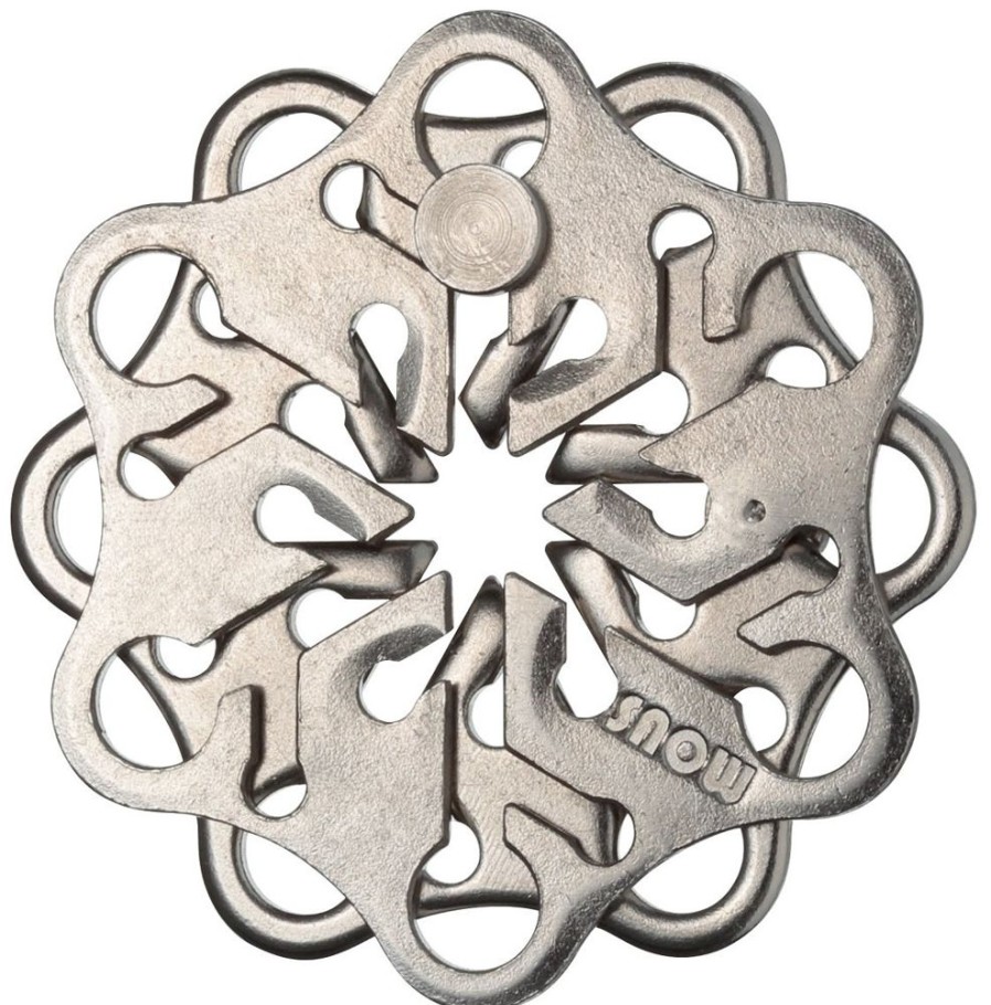 Metal Puzzles Hanayama | Cast Snow - Hanayama Metal Puzzle-H183