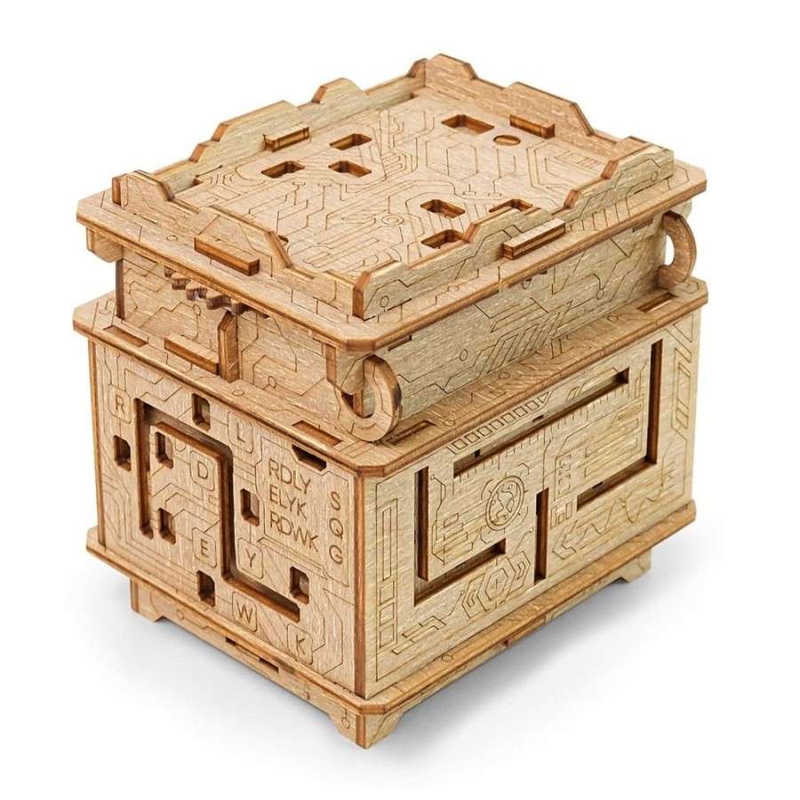 Brain Teasers Escape-Welt | Orbital Box - Wooden Puzzle Box Escape Room Experience-Ew717