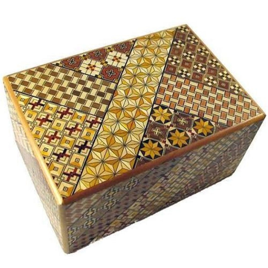 Puzzle Boxes Winshare-Puzzles-and-Games | 6 Sun 54 Plus 1 Steps Koyosegi Japanese Puzzle Box-J654