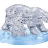 3D Puzzles Bepuzzled Animals | 3D Crystal Puzzle Polar Bear And Baby-Ug31079