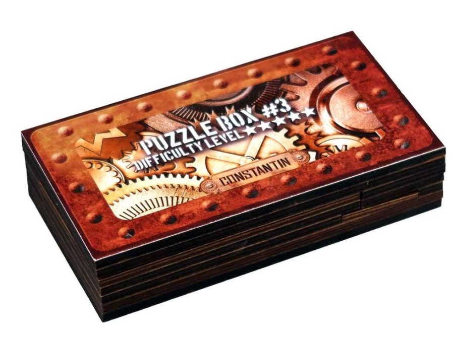 Brain Teasers Constantin | Constantin Puzzle Box #3 - Secret Puzzle Box-My886