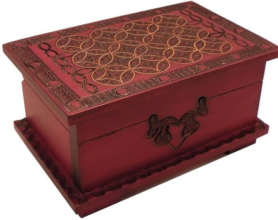 Puzzle Boxes Winshare-Puzzles-and-Games | Celtic Chest - Secret Wooden Puzzle Box-Cc7246