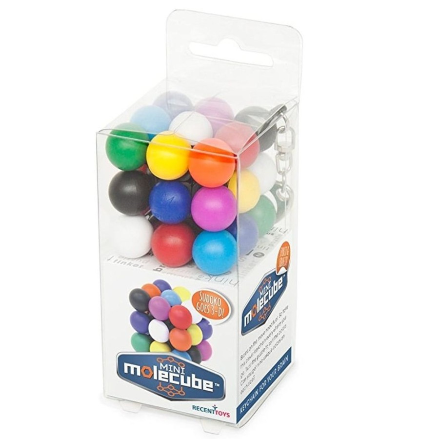 Brain Teasers Mefferts | Molecube Mini Color Sudoku Keychain - Meffert'S Rotation Puz