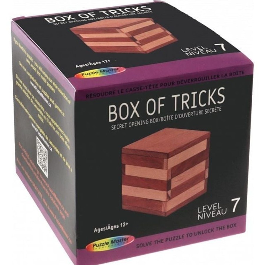 Brain Teasers Puzzle-Master | Box Of Tricks - Wooden Puzzle Box-My179