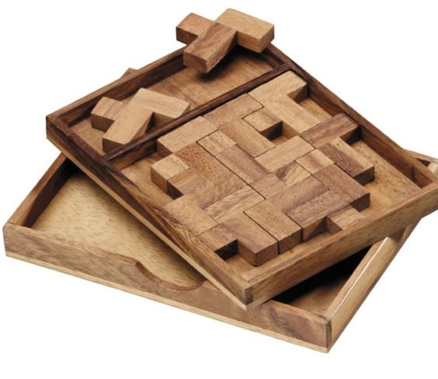 Wooden Puzzles Winshare-Puzzles-and-Games | 11 F'S Puzzle - Wooden Brain Teaser Puzzle-7831W