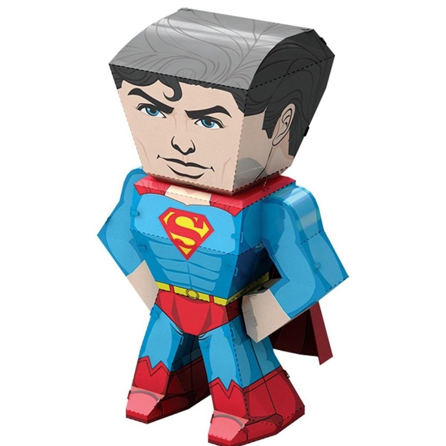 Metal Puzzles Fascinations | Superman Justice League Legends - Metal Earth 3D Model Puzzl