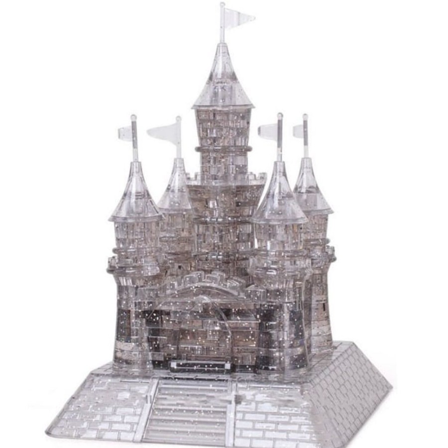 3D Puzzles Bepuzzled Buildings & Constructions | 3D Deluxe Crystal Puzzle Black Castle-Ug30956