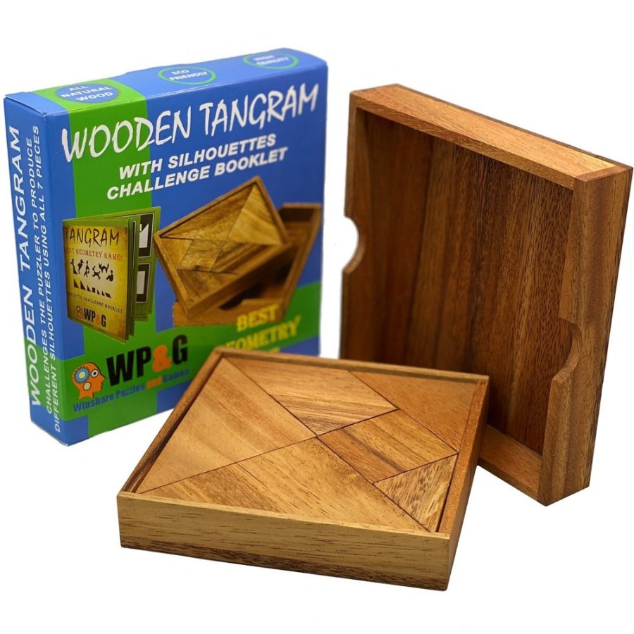 Wooden Puzzles Winshare-Puzzles-and-Games | Tangram - Wooden Brain Teaser Puzzle-140