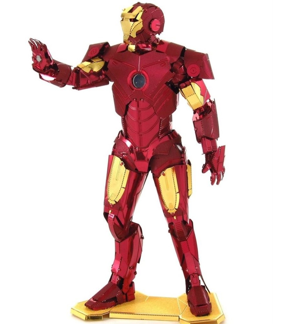 Metal Puzzles Fascinations | Iron Man - Metal Earth 3D Model Puzzle-Fs322Me