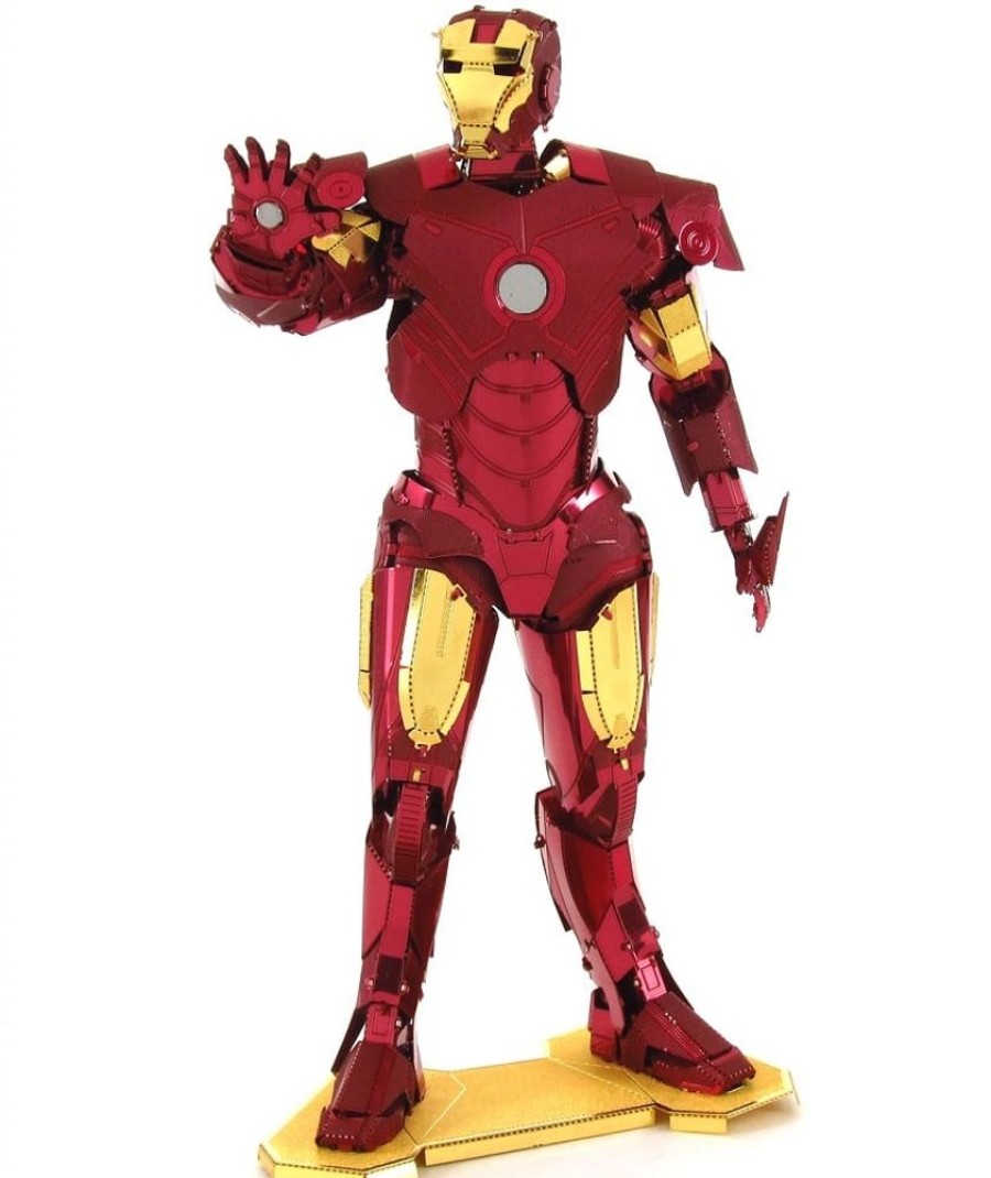 Metal Puzzles Fascinations | Iron Man - Metal Earth 3D Model Puzzle-Fs322Me