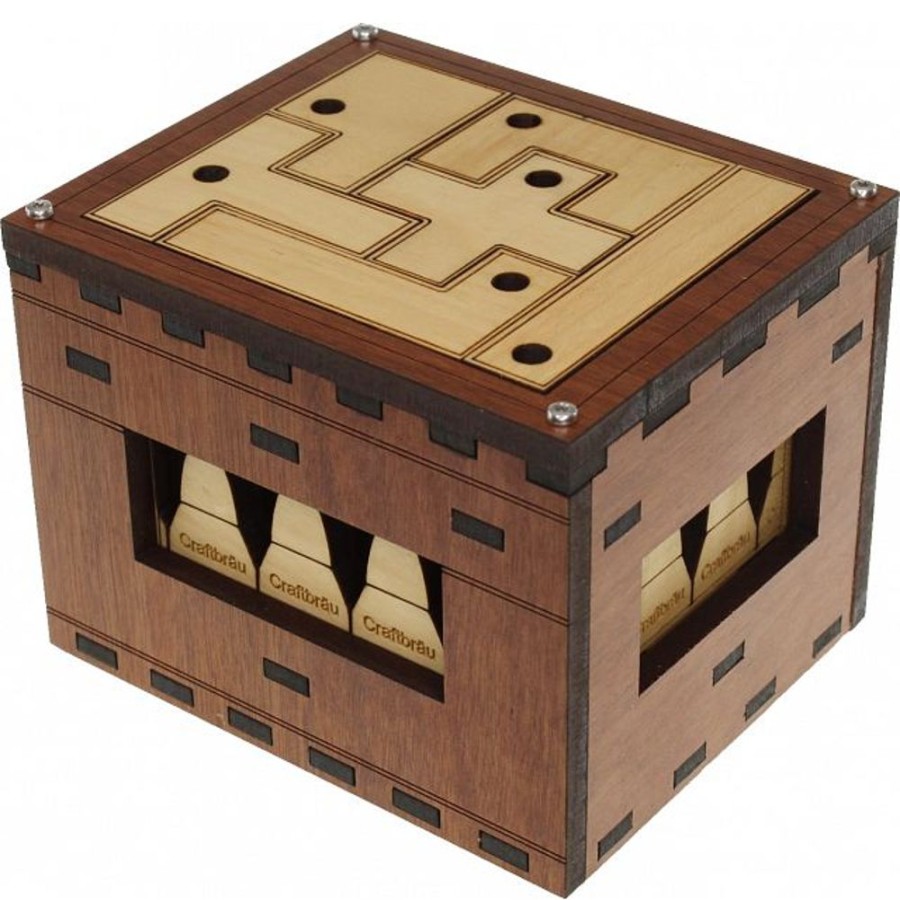 Puzzle Boxes Constantin | Beerbox (Bierbox) - Secret Wooden Puzzle Box By Constantin-T