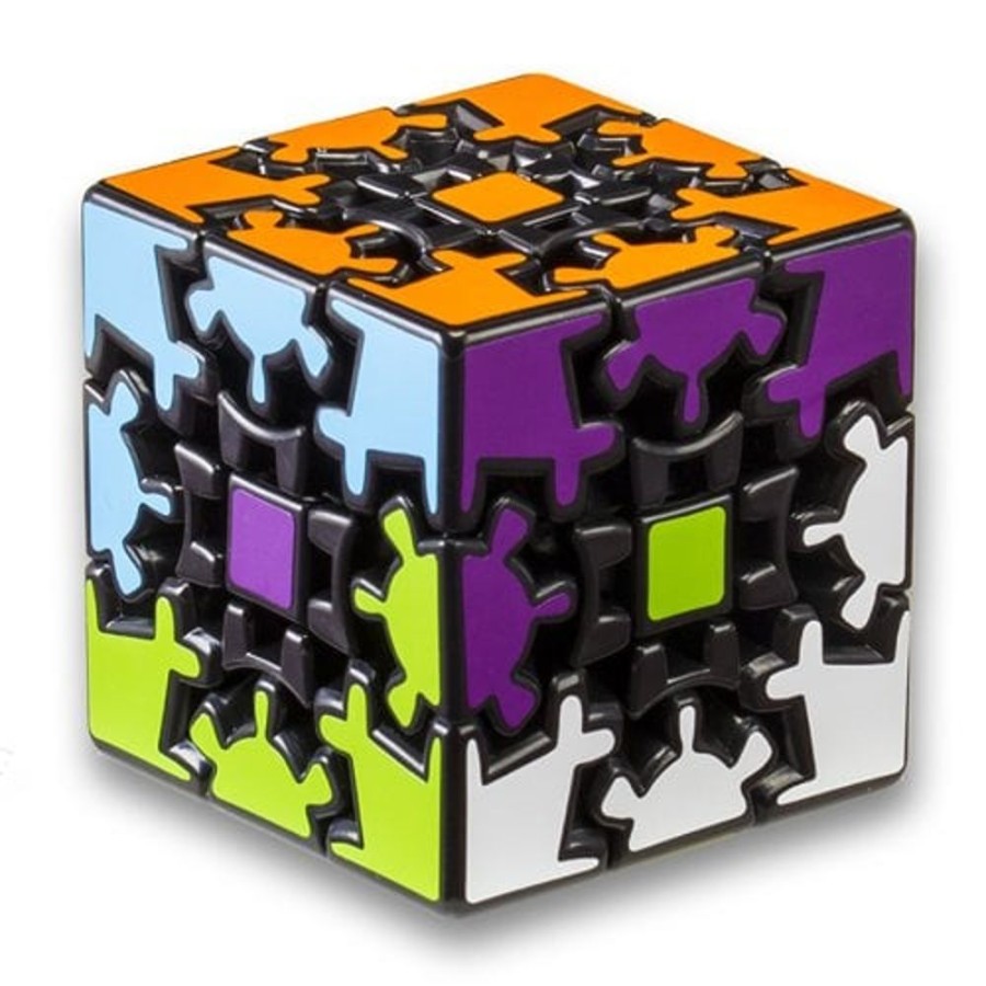 Brain Teasers Mefferts | Gear Cube Black - Meffert'S Rotation Brain Teaser Puzzle-My1