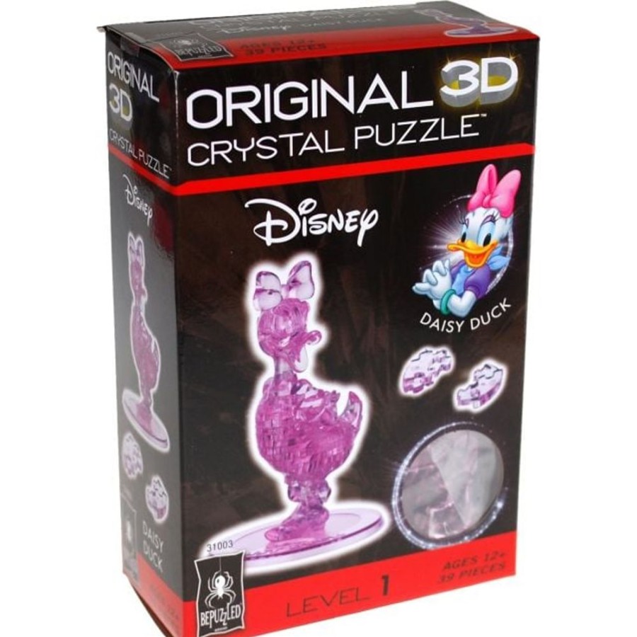 Brain Teasers Bepuzzled | 3D Crystal Disney Puzzle Daisy Duck-Ug31003