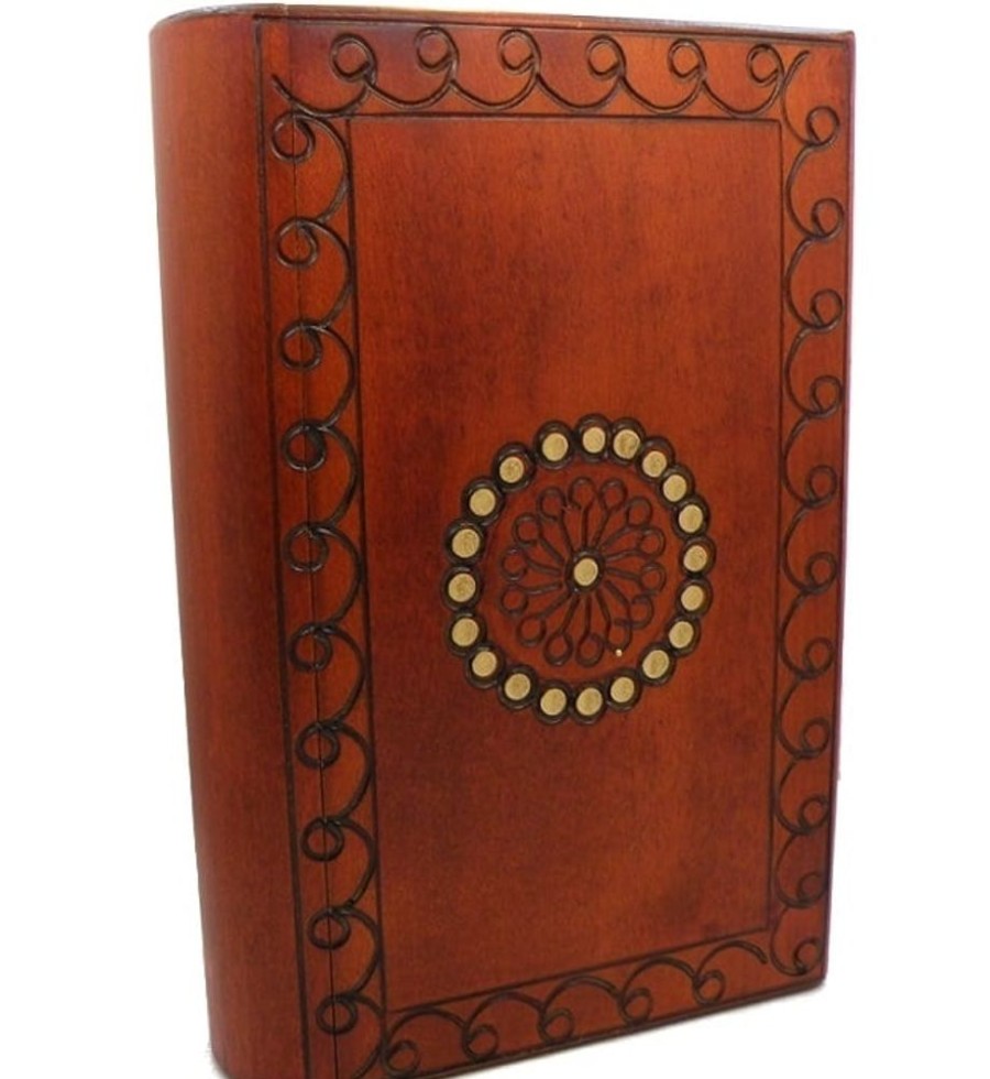 Puzzle Boxes Winshare-Puzzles-and-Games | Book Of Secrets - Secret Wooden Puzzle Box-Cc7376