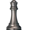 Metal Puzzles Hanayama | Cast Chess Queen Black- Hanayama Metal Puzzle-Eu691