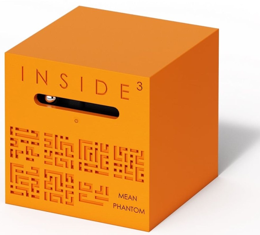 Brain Teasers Inside3 | Inside Phantom Labyrinth 3D Puzzle Maze Cube - Mean-Ds107