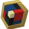 Wooden Puzzles Winshare-Puzzles-and-Games | 4D Wooden Puzzle Brain Teaser-620V