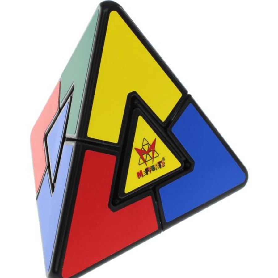 Brain Teasers Mefferts | Pyraminx Duo Black Base - Meffert'S Rotation Puzzle Braintea