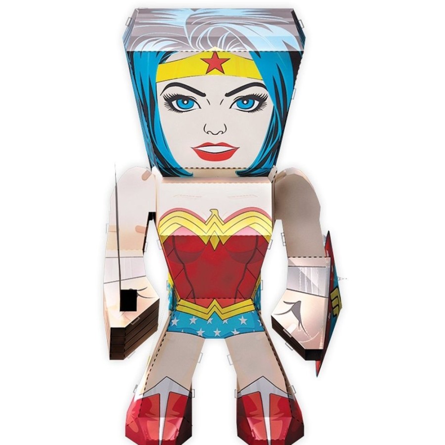 Metal Puzzles Fascinations | Wonder Woman Justice League Legends - Metal Earth 3D Model P