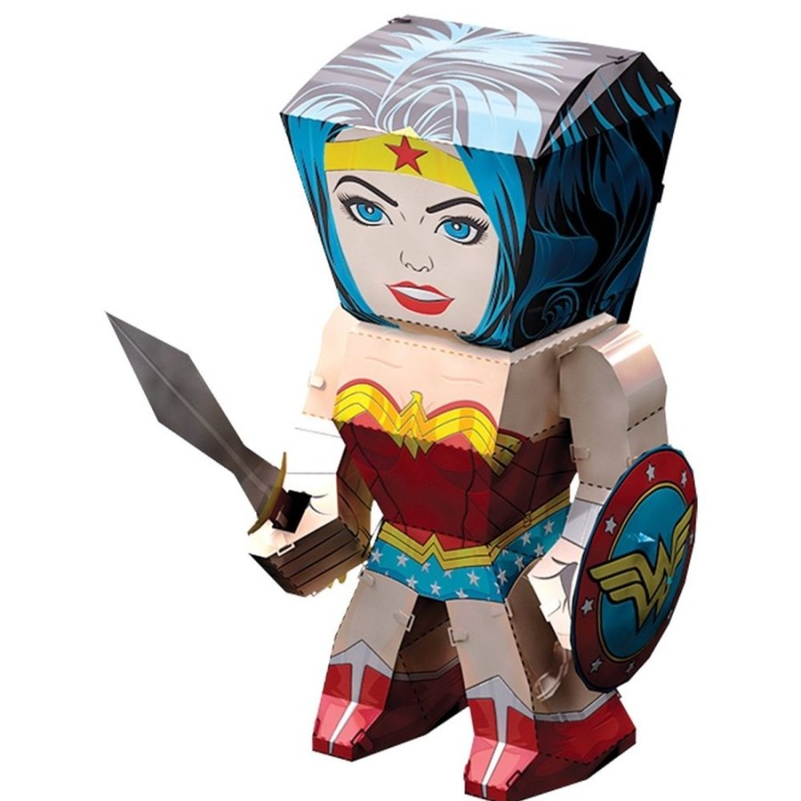 Metal Puzzles Fascinations | Wonder Woman Justice League Legends - Metal Earth 3D Model P