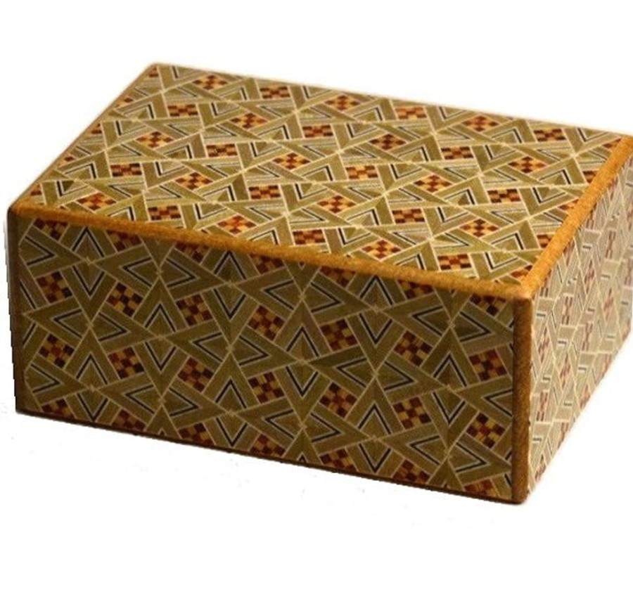 Puzzle Boxes Winshare-Puzzles-and-Games | 4 Sun 14 Steps Kirichigae - Japanese Puzzle Box-J414Kr