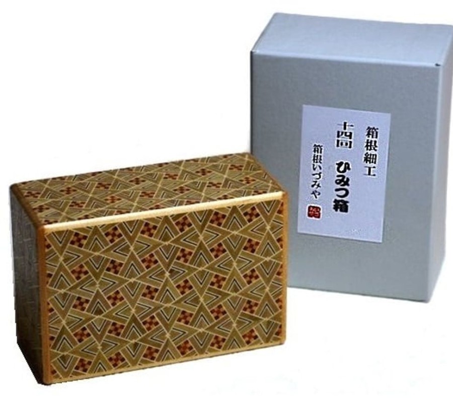 Puzzle Boxes Winshare-Puzzles-and-Games | 4 Sun 14 Steps Kirichigae - Japanese Puzzle Box-J414Kr