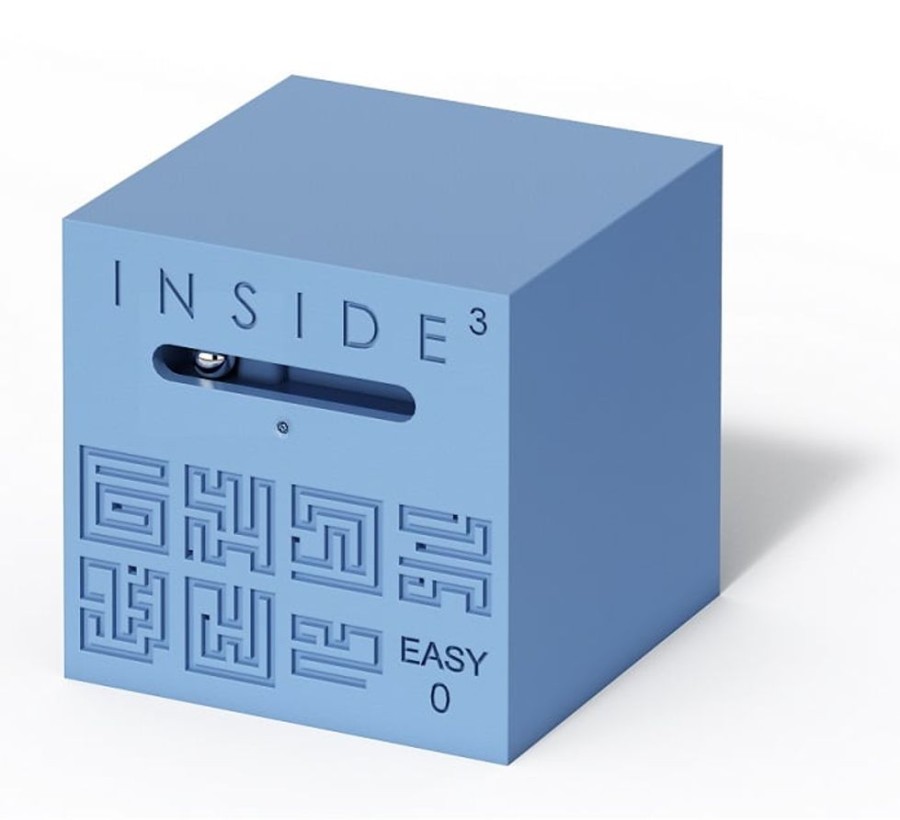 Brain Teasers Inside3 | Inside Labyrinth 3D Puzzle Maze Cube - Easy-Ds101