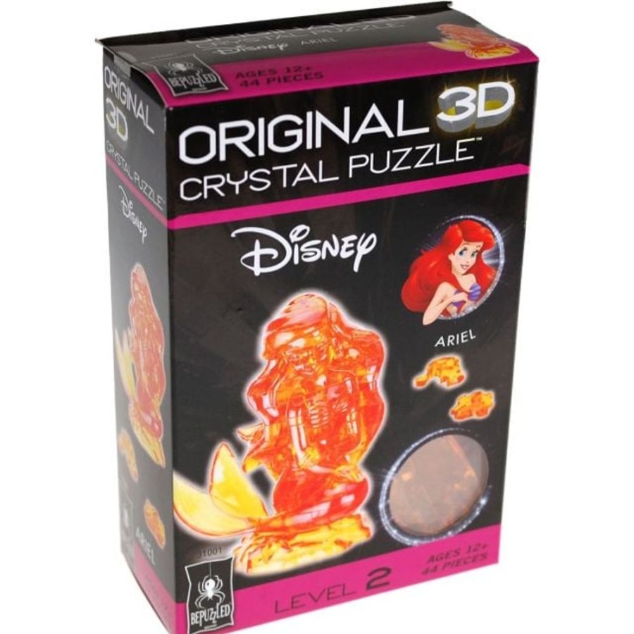 Brain Teasers Bepuzzled | 3D Crystal Disney Puzzle Ariel-Ug31001