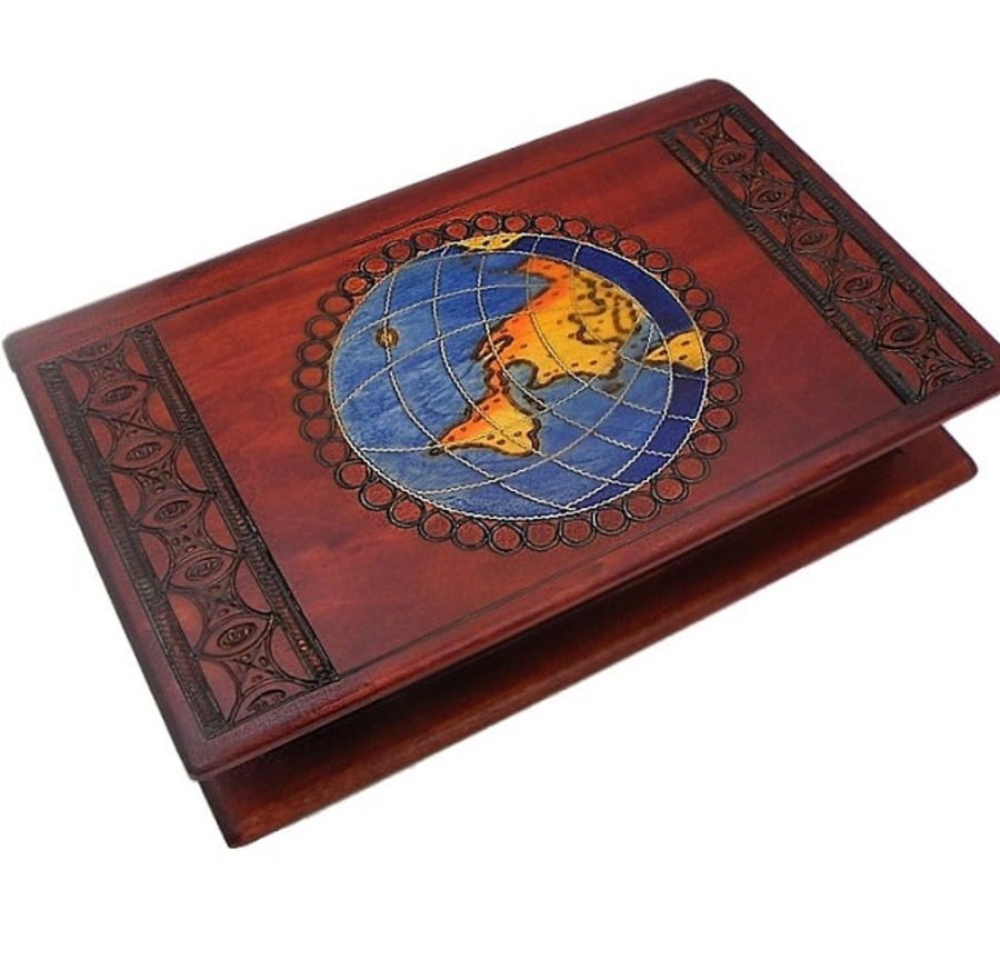 Puzzle Boxes Winshare-Puzzles-and-Games | World Travel Book - Secret Wooden Puzzle Box-Cc8022