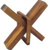 Wooden Puzzles Winshare-Puzzles-and-Games | Crazy X - Brain Teaser Wooden Puzzle-607