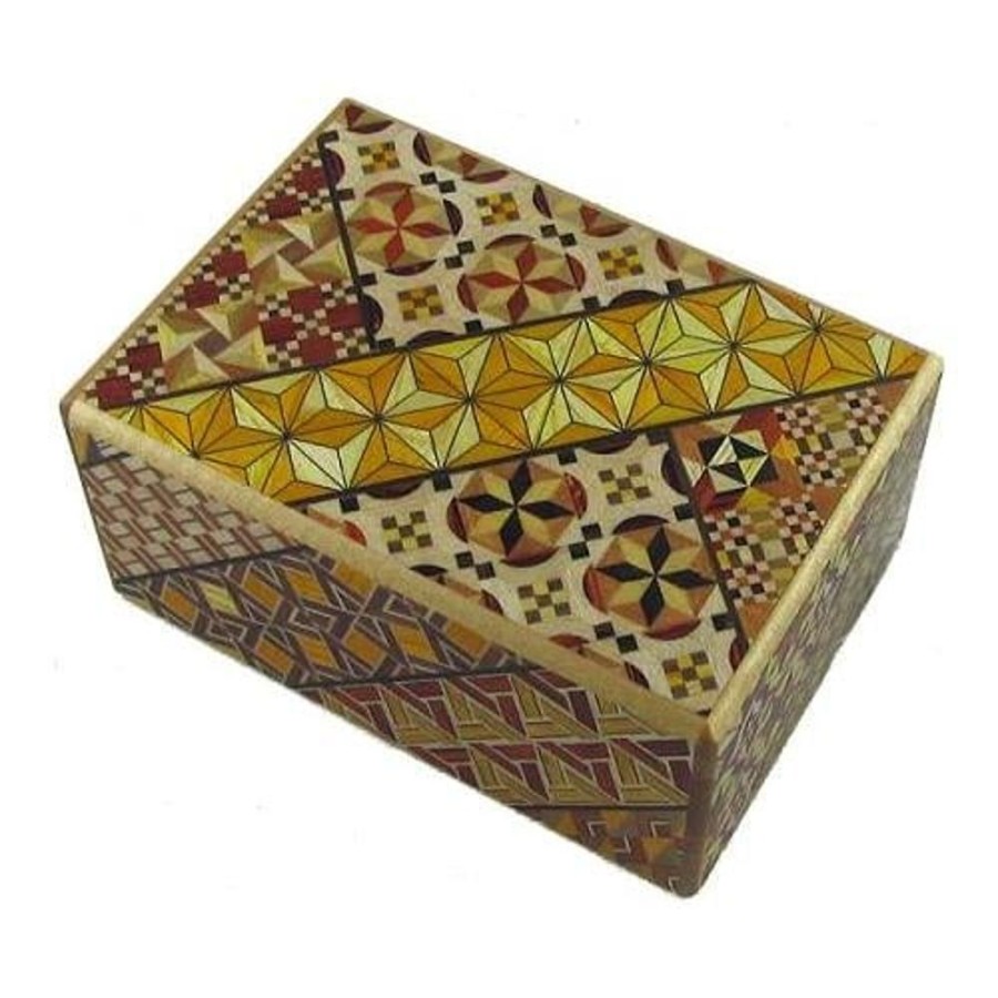 Puzzle Boxes Winshare-Puzzles-and-Games | 4 Sun 12 Steps Japanese Puzzle Box-J412