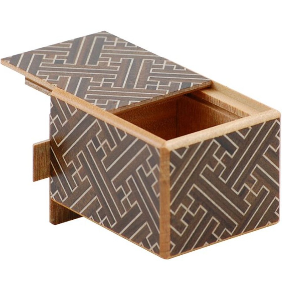 Puzzle Boxes Winshare-Puzzles-and-Games | 2 Sun 10 Steps Kurosaya - Japanese Puzzle Box-J210Ks