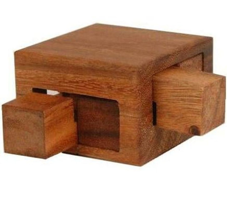 Wooden Puzzles Winshare-Puzzles-and-Games | Tricky Drawers Box - Wooden Brain Teaser Puzzle-664