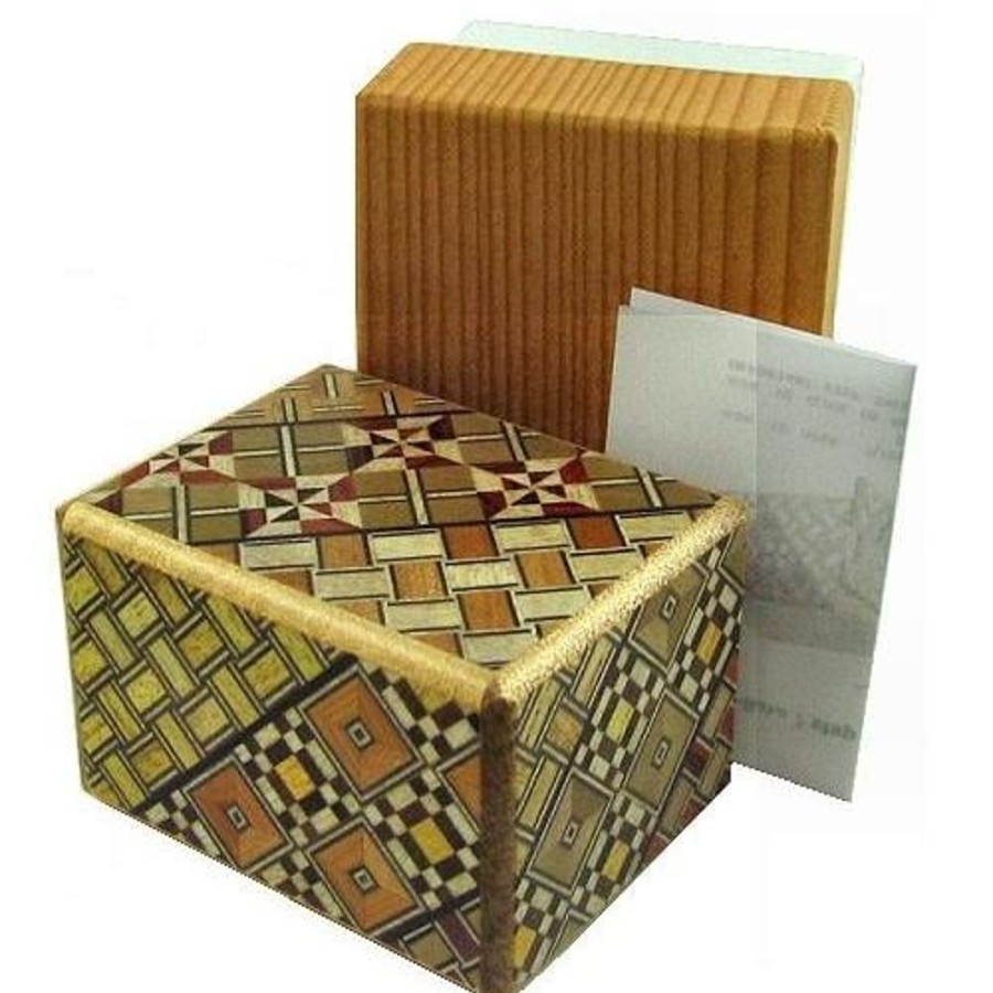 Puzzle Boxes Winshare-Puzzles-and-Games | 2 Sun 7 Steps Koyosegi - Japanese Puzzle Box-J207Ko