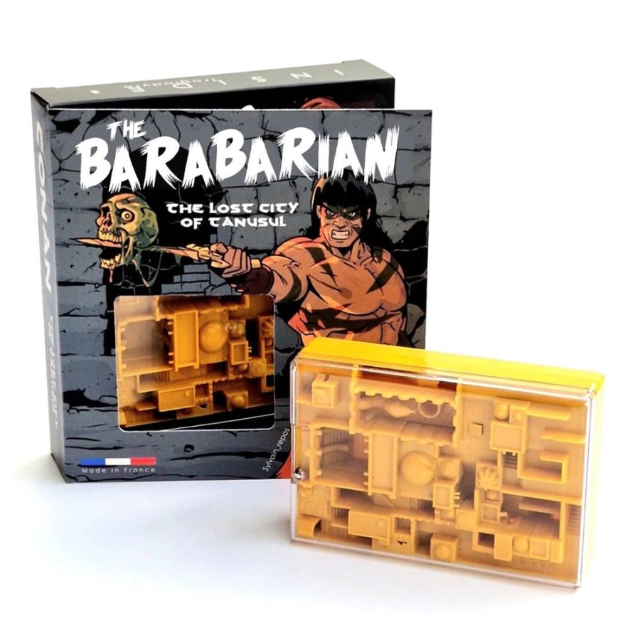 Brain Teasers Inside3 | Inside Troglodyte Labyrinth Puzzle - The Barbarian-Ds115