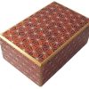 Puzzle Boxes Winshare-Puzzles-and-Games | 5 Sun 21 Steps Akaasa - Japanese Puzzle Box-J521Ak