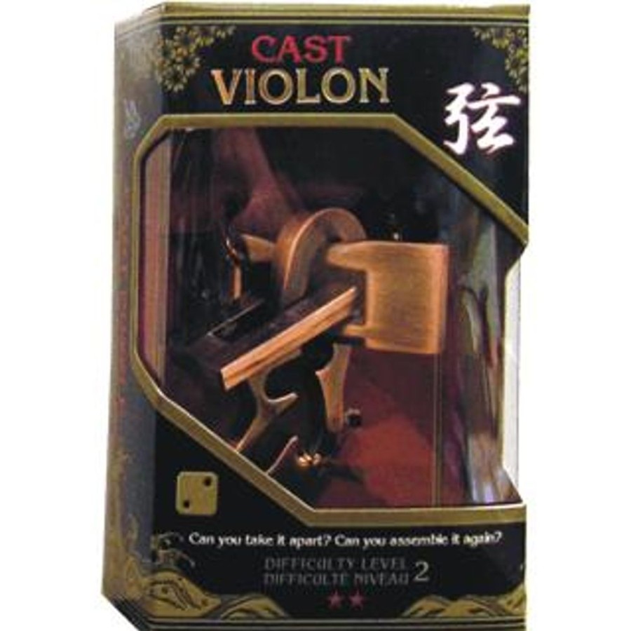 Metal Puzzles Hanayama | Cast Violon - Hanayama Metal Puzzle-H106