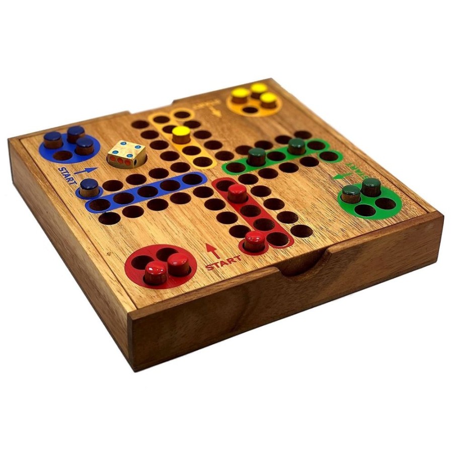 Wooden Games Winshare-Puzzles-and-Games | Ludo - Wooden Classic Game-136V