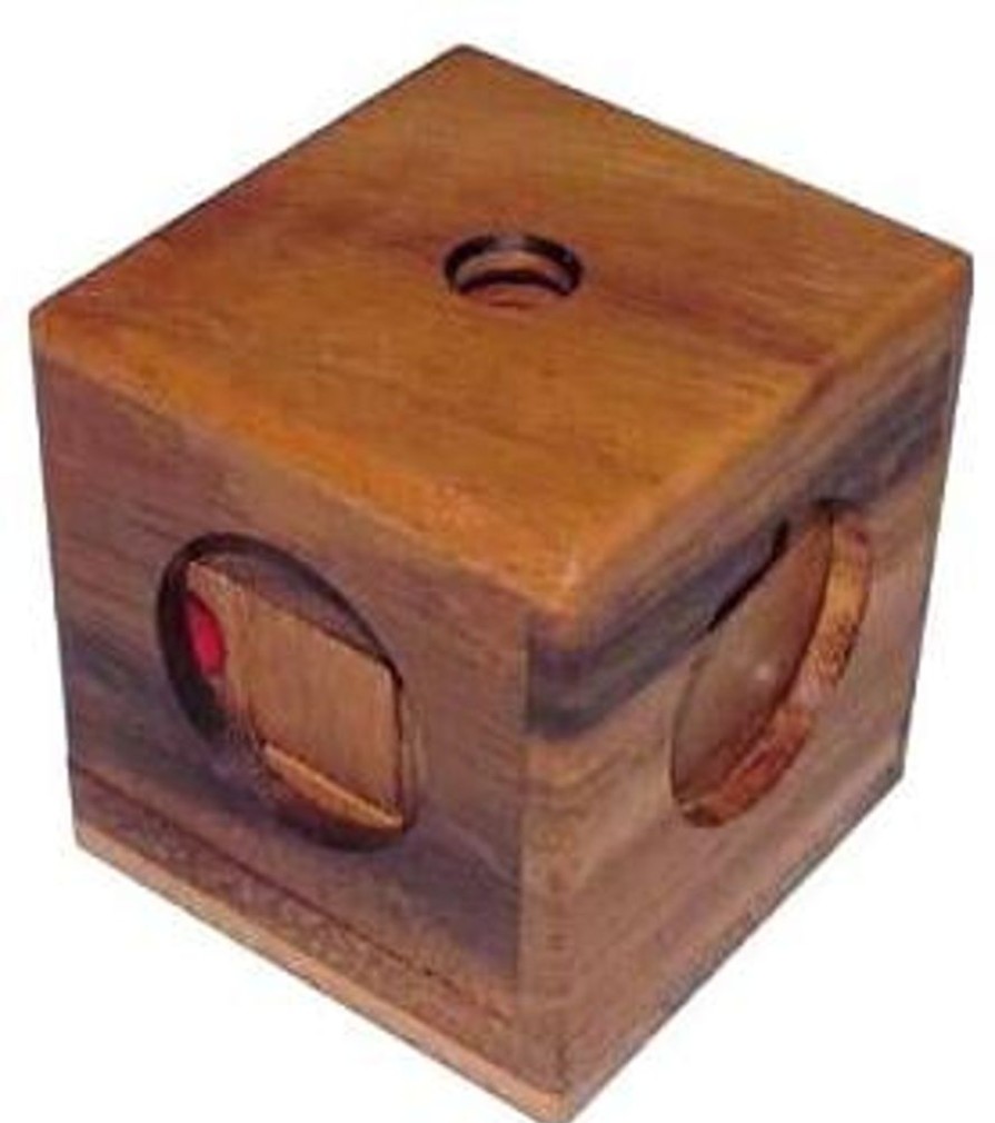 Wooden Puzzles Winshare-Puzzles-and-Games | Dice Cube - 3D Wooden Brain Teaser Puzzle-658