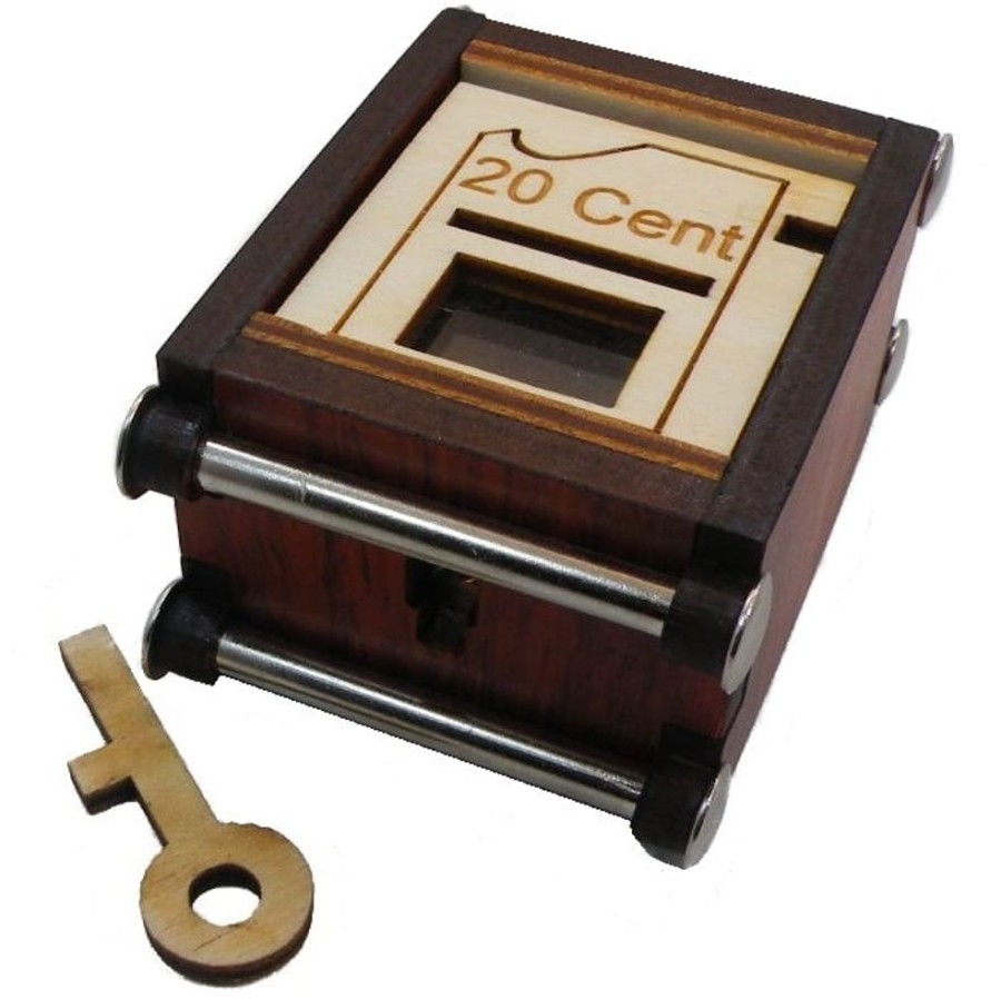 Puzzle Boxes Constantin | 20 Cent Box - Secret Trick Puzzle Box-L620Ct