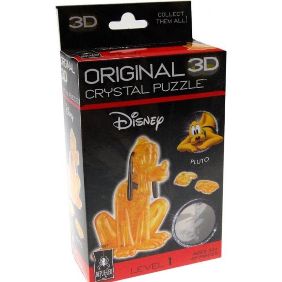 Brain Teasers Bepuzzled | 3D Crystal Puzzle Pluto -Ug30987