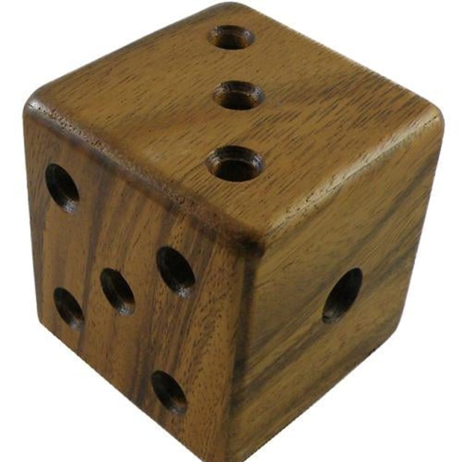 Wooden Puzzles Winshare-Puzzles-and-Games | Magic Dice Cube - Wooden Brain Teaser Puzzle-219V