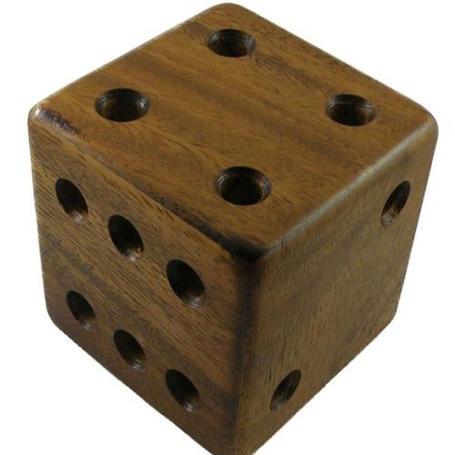 Wooden Puzzles Winshare-Puzzles-and-Games | Magic Dice Cube - Wooden Brain Teaser Puzzle-219V