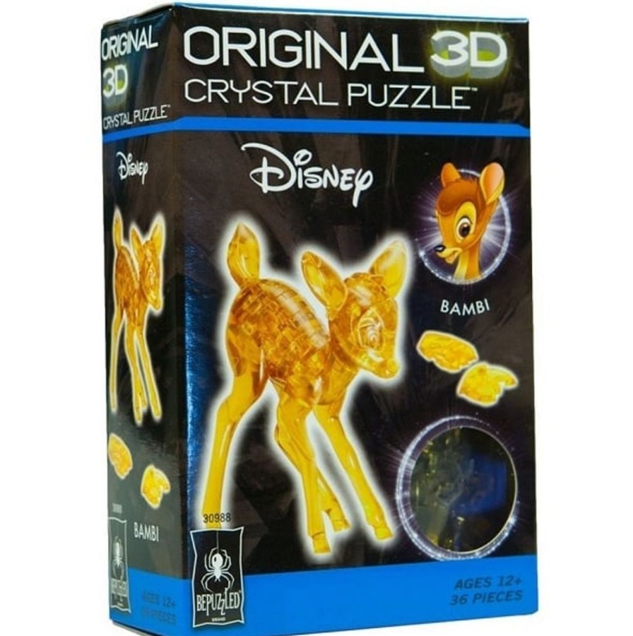 Brain Teasers Bepuzzled | 3D Crystal Disney Puzzle Bambi-Ug30988