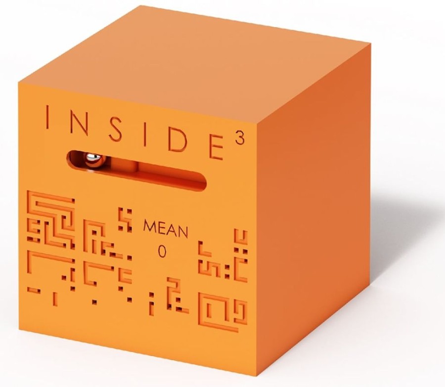 Brain Teasers Inside3 | Inside Labyrinth 3D Puzzle Maze Cube - Mean-Ds103