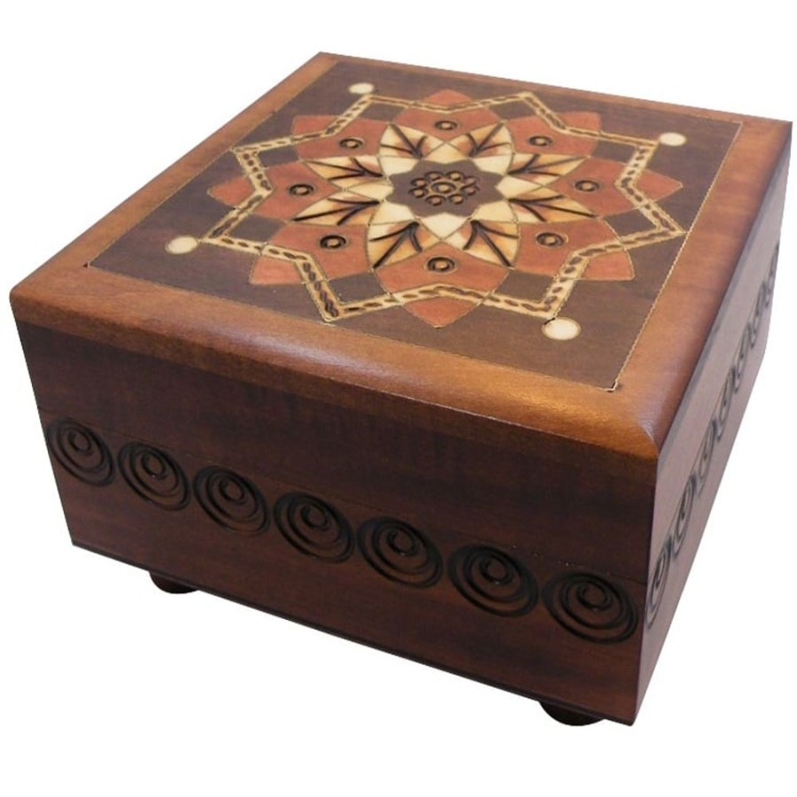 Puzzle Boxes Winshare-Puzzles-and-Games | Kaleidoscope - Secret Wooden Puzzle Box-Cc8064